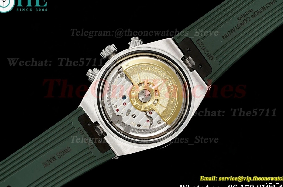 SS Dial Overseas RU Green 8F 5520V A7750 41mm Mod 0509